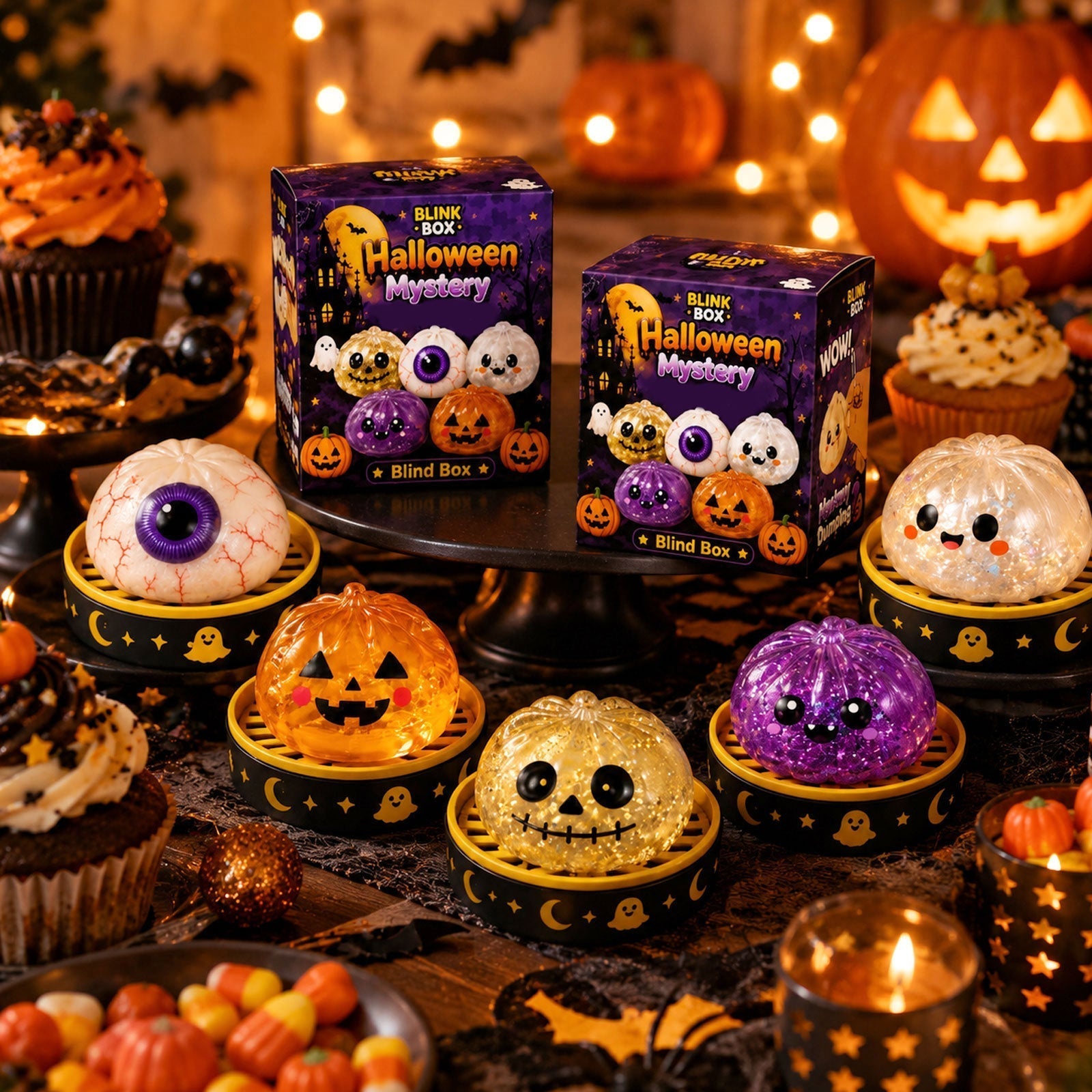 Halloween Pumpkin Slow-Rising Squishy