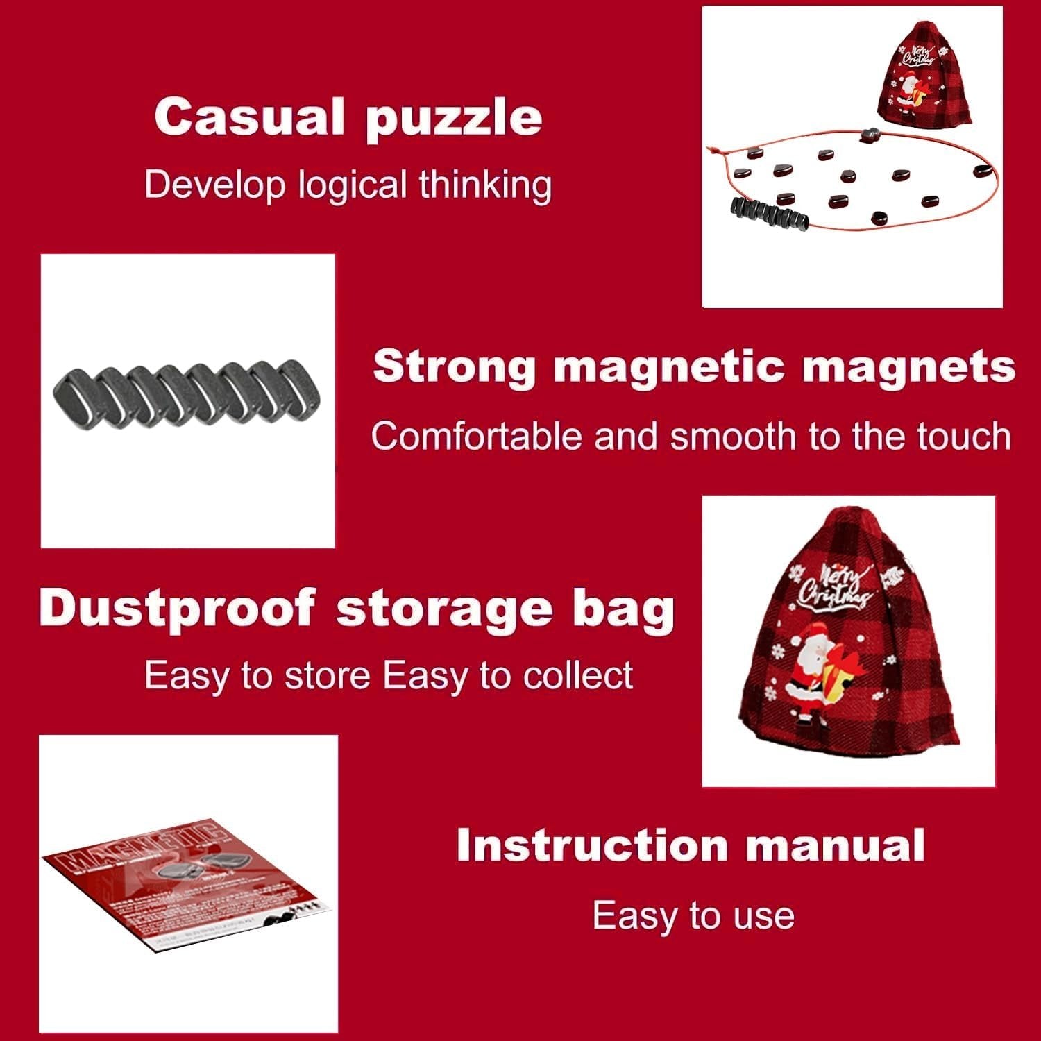 Christmas Gift Bags  Chess Game