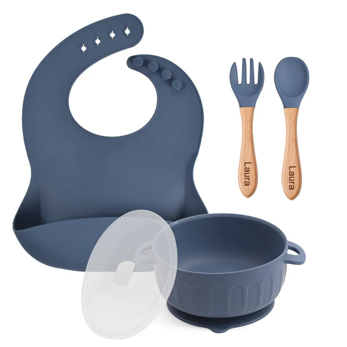 Baby Silicone Feeding Tableware Set