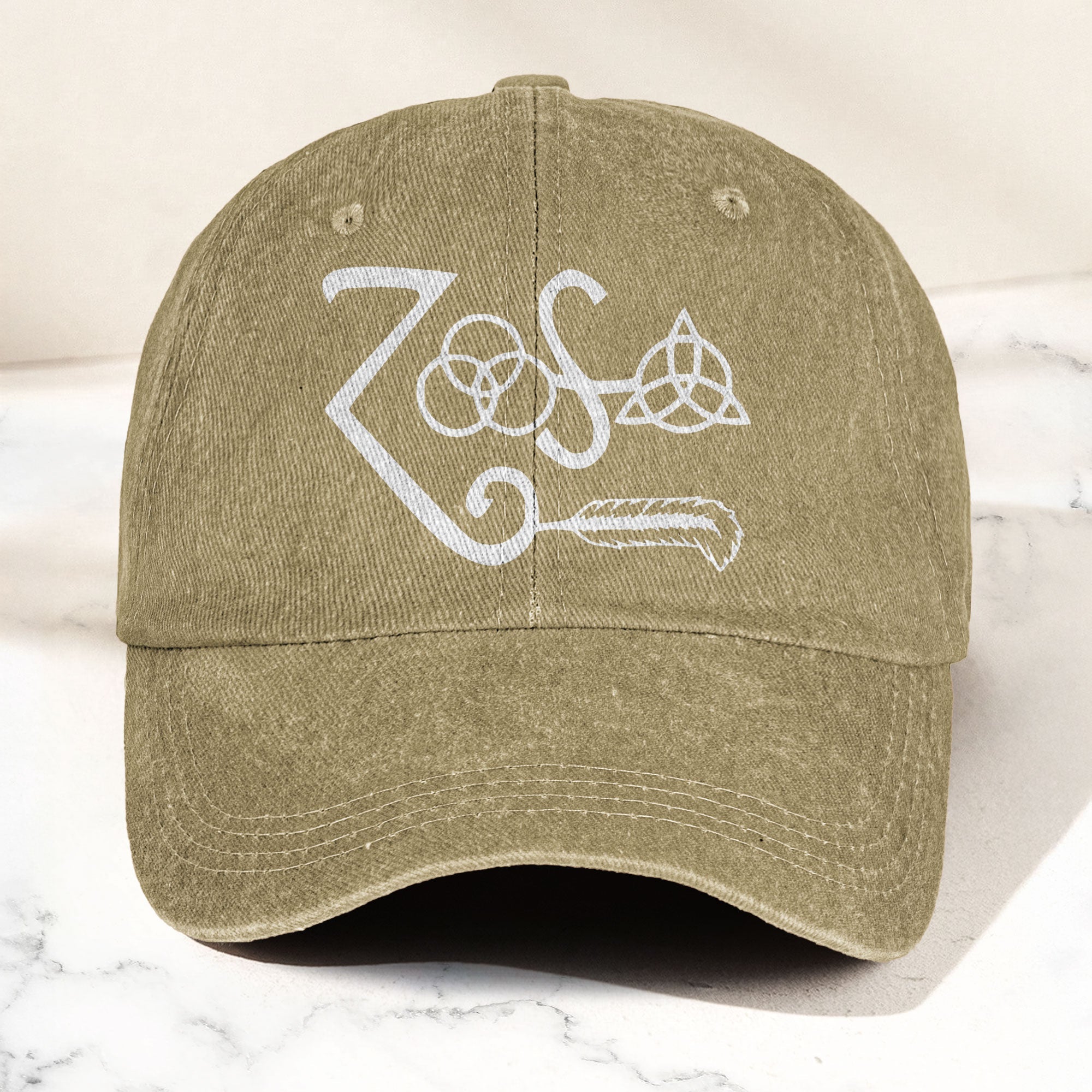Led Zeppelin Denim Cap – Retro Classic Rock Music Inspired Dad Hat