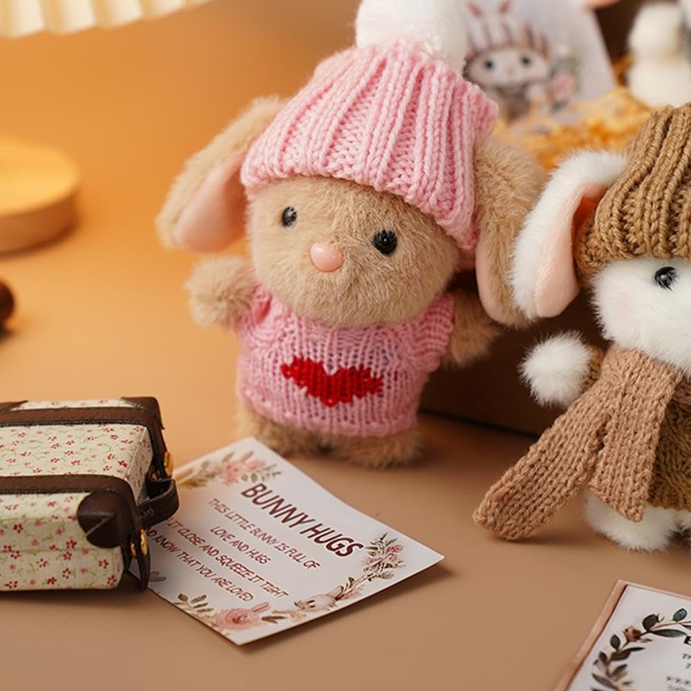 Handmade Mini Bunny Hug Cute Easter Gift