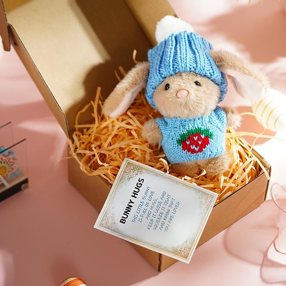 Handmade Mini Bunny Hug Cute Easter Gift