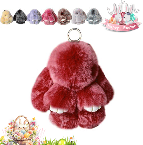 🐰Easter Cute Bunny Plush Keychain