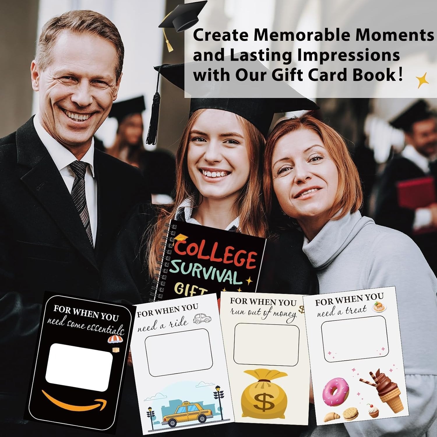 College Survival Gift Card Book