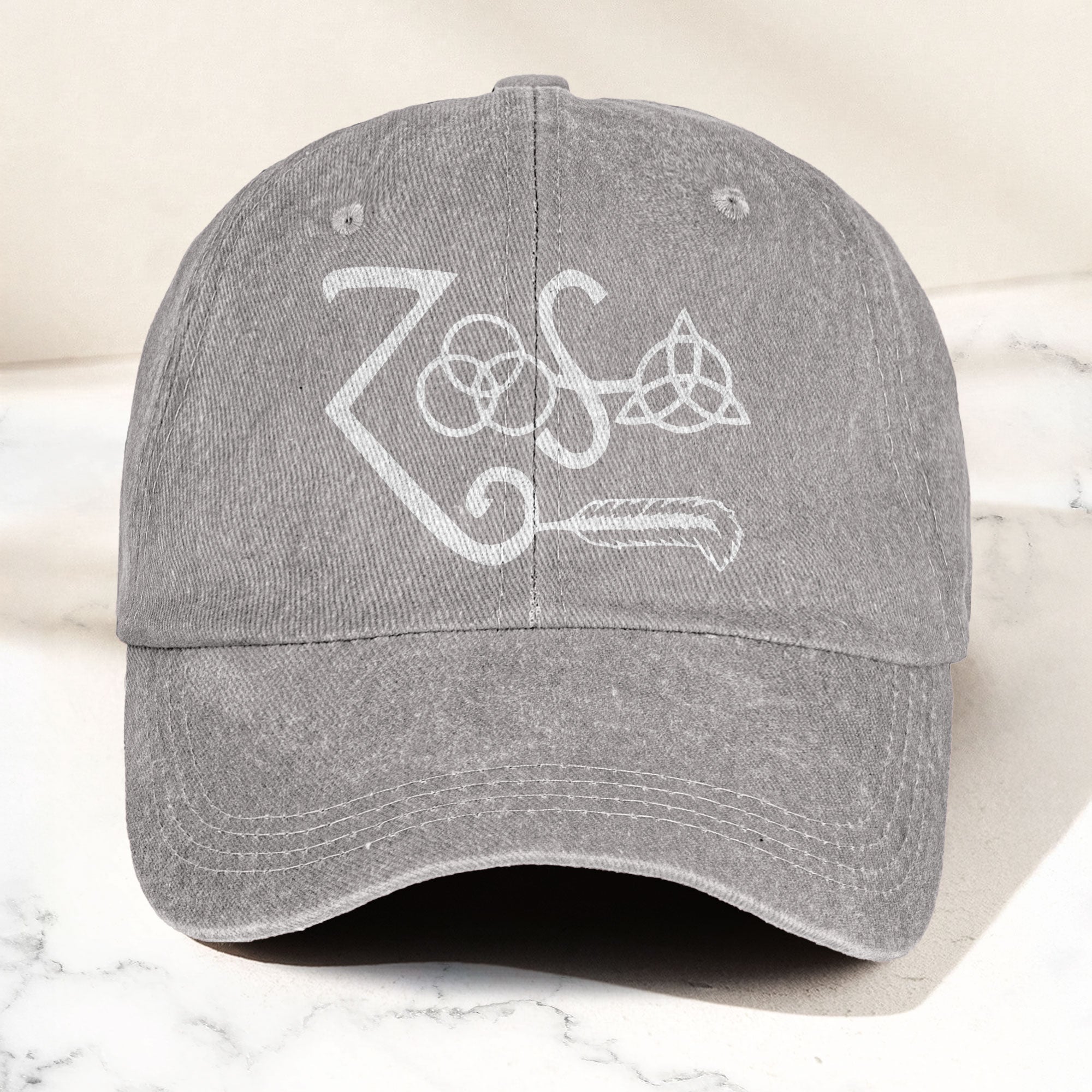 Led Zeppelin Denim Cap – Retro Classic Rock Music Inspired Dad Hat