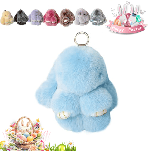 🐰Easter Cute Bunny Plush Keychain