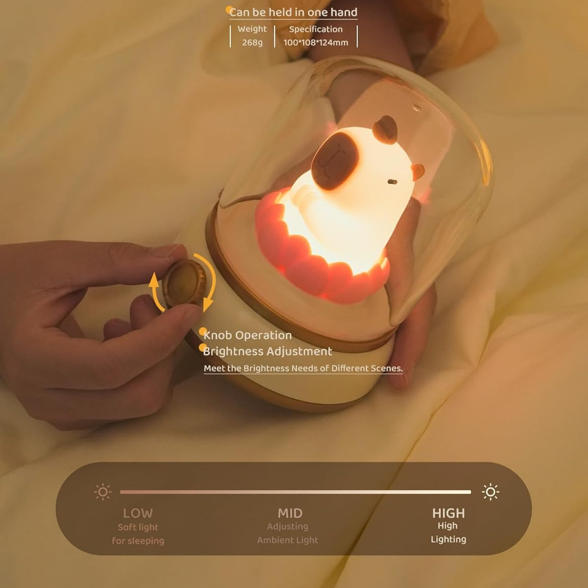 Retro Rechargeable Night Light