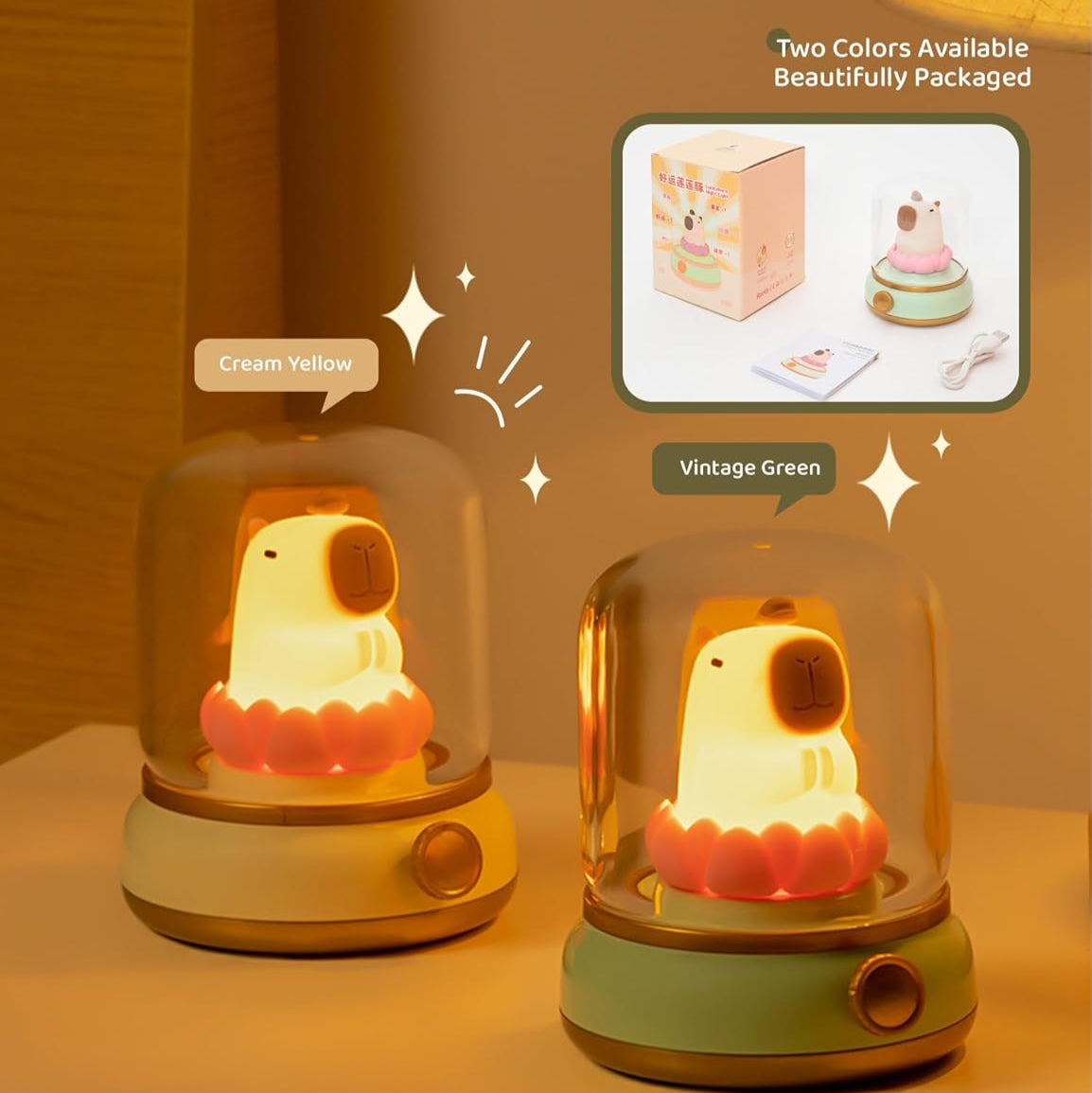 Retro Rechargeable Night Light