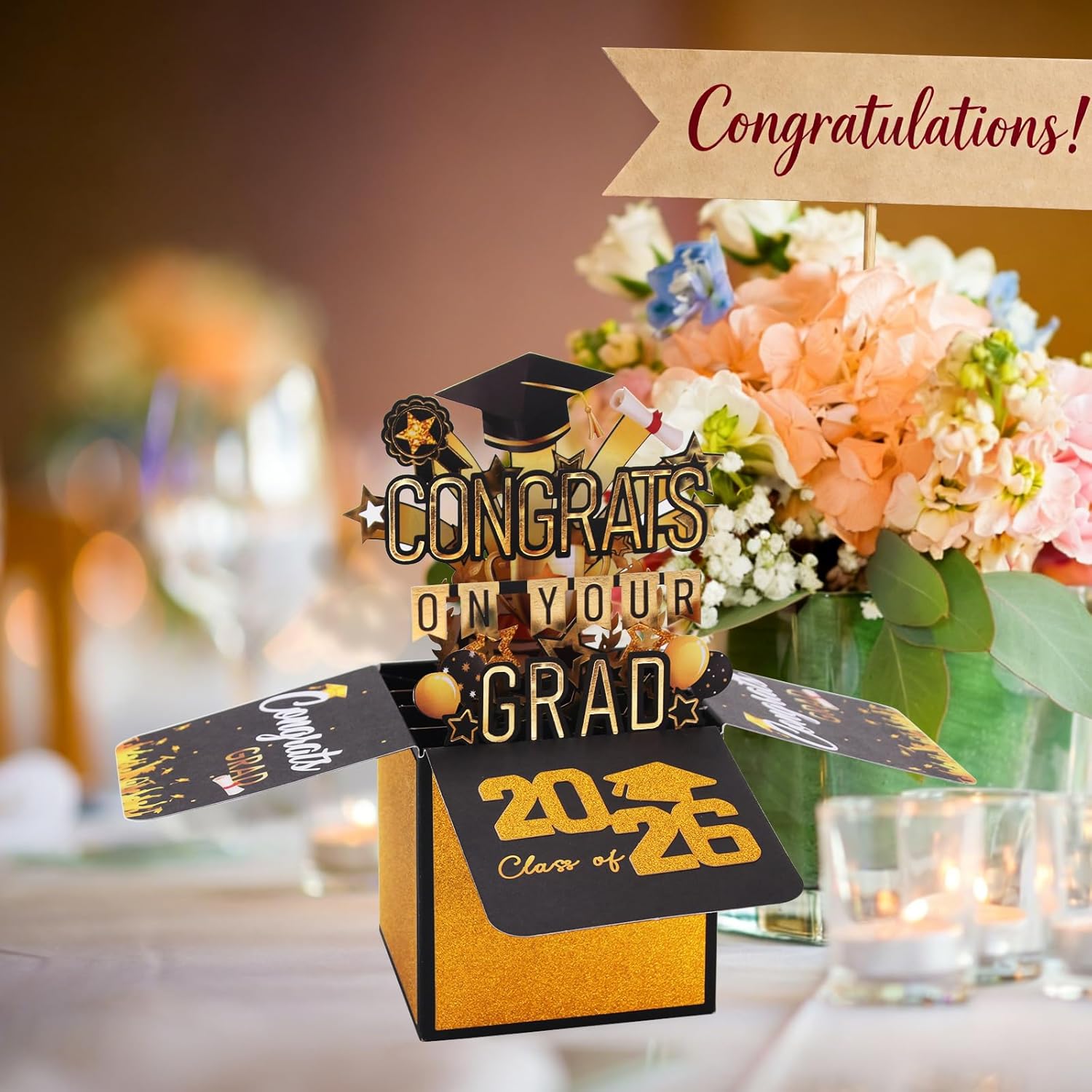 3D Pop Up Graduation Card - Class of 2026