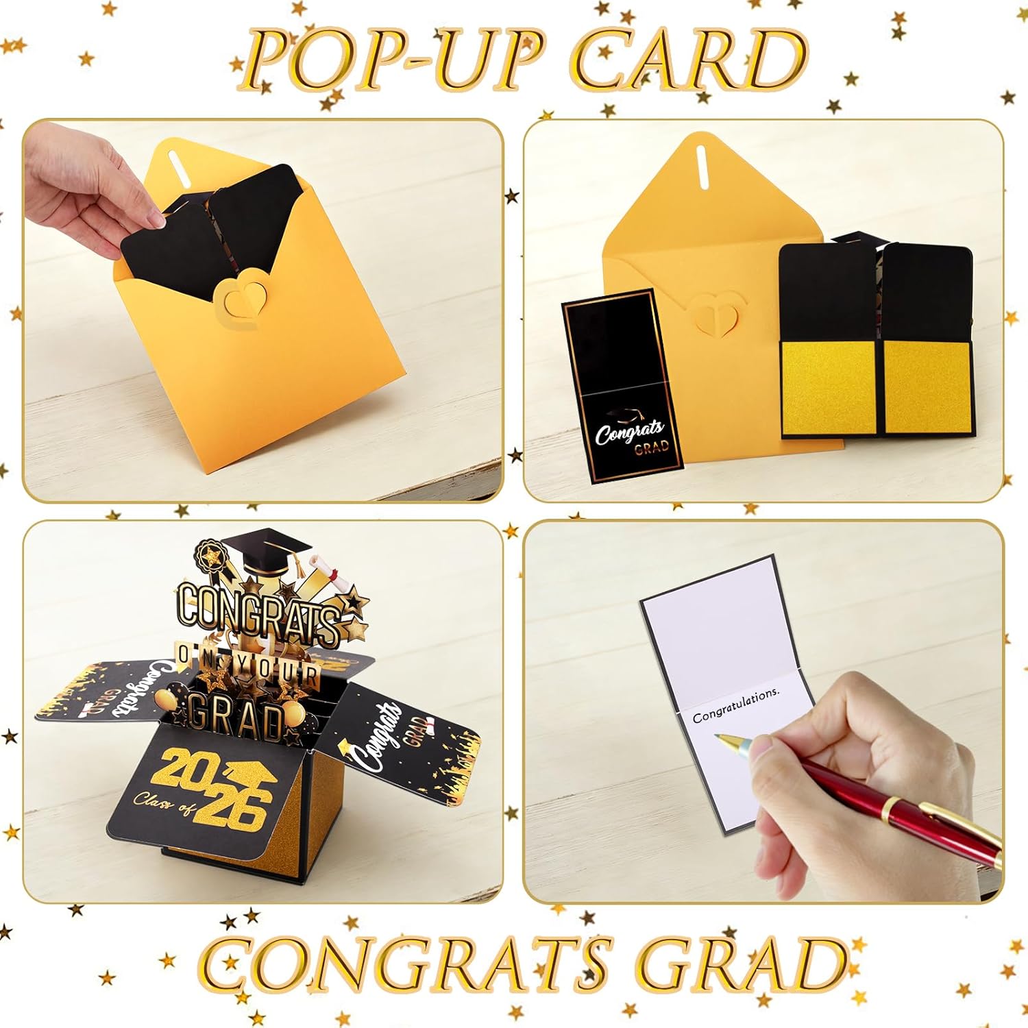3D Pop Up Graduation Card - Class of 2026