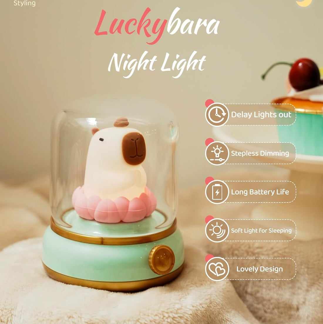 Retro Rechargeable Night Light