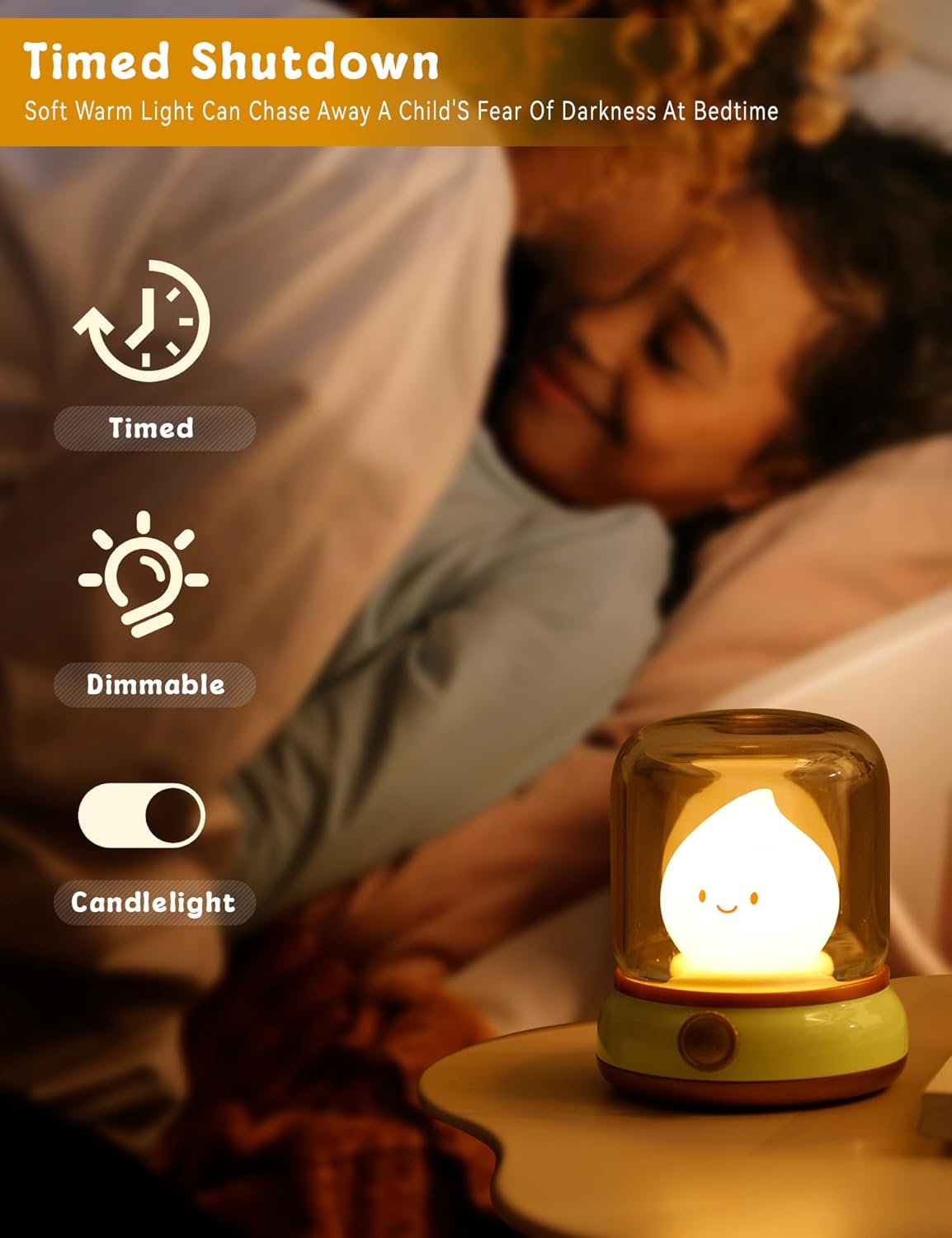 Retro Rechargeable Night Light