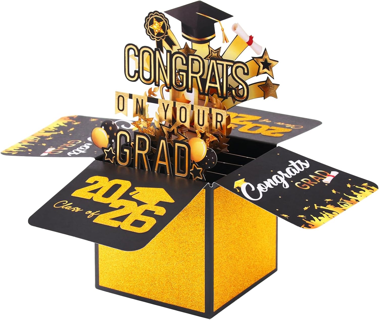 3D Pop Up Graduation Card - Class of 2026