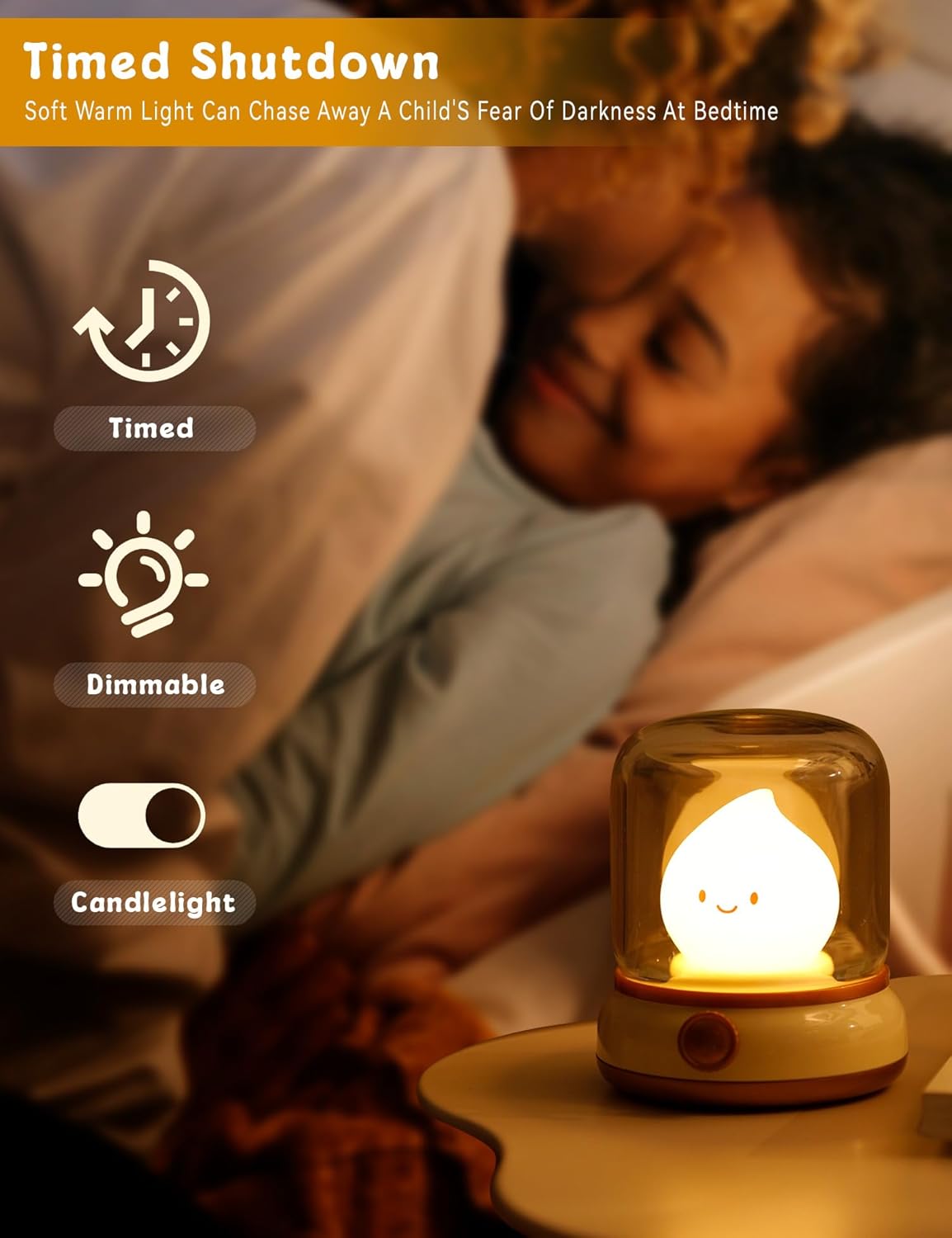 Retro Rechargeable Night Light