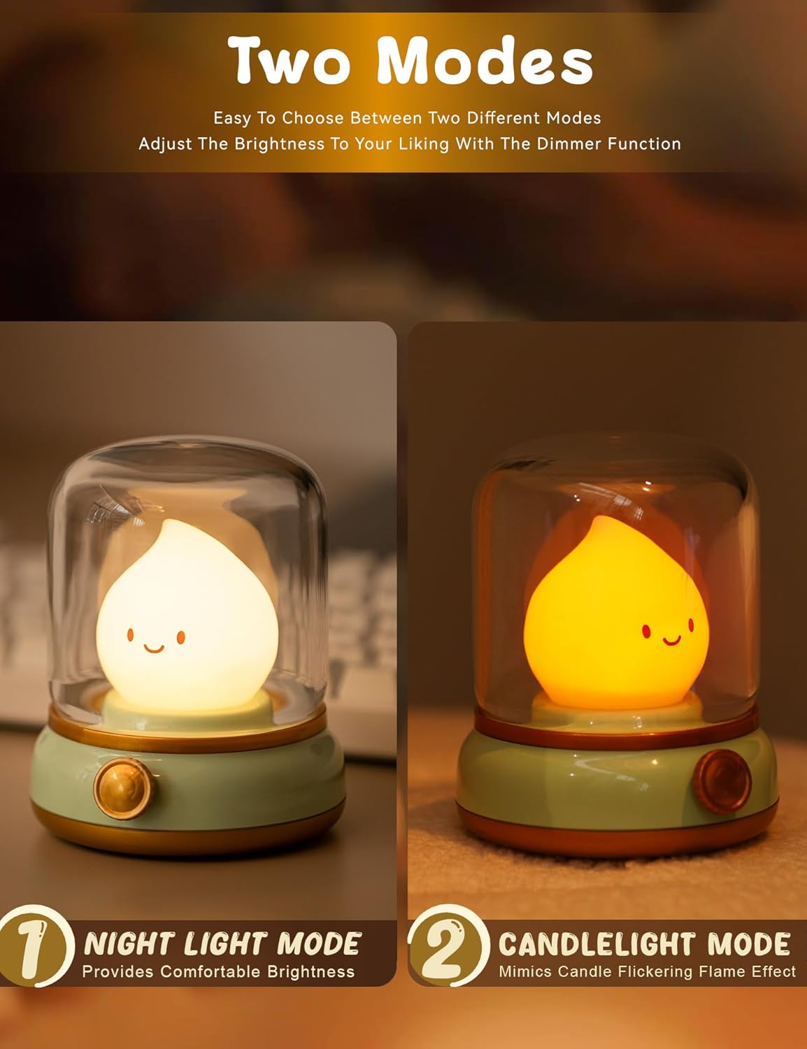 Retro Rechargeable Night Light