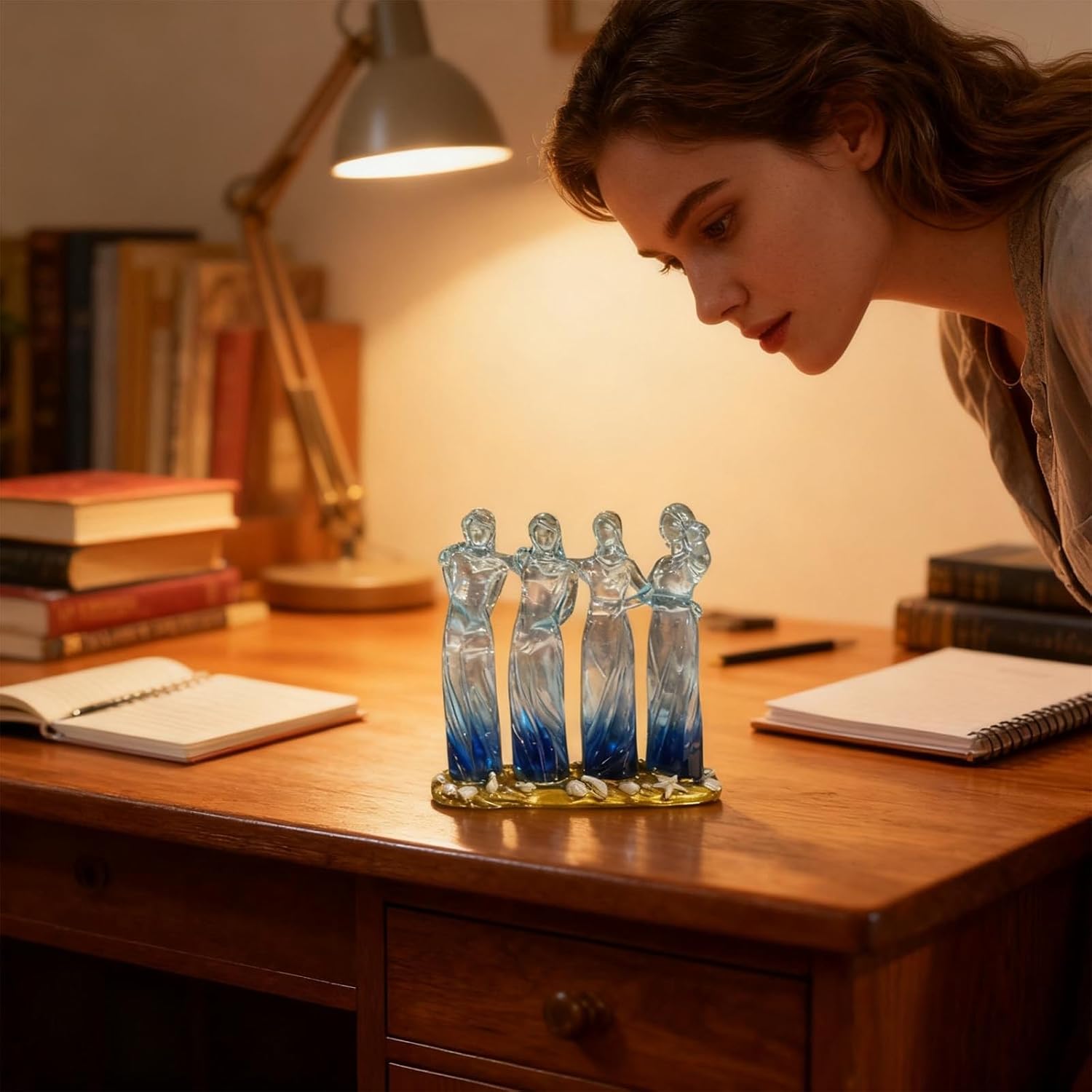 Sisters by My Side, Celebrates Friendships Three Sisters Sculpture
