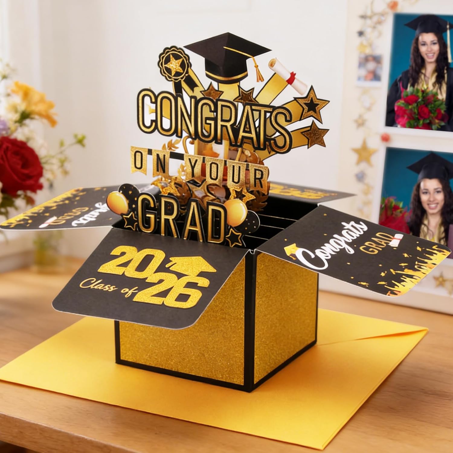 3D Pop Up Graduation Card - Class of 2026