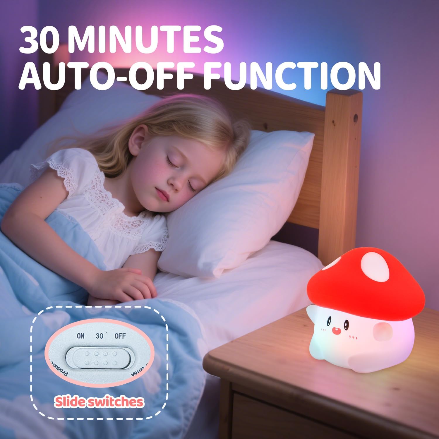 Penguin Silicone Night Light for Kids