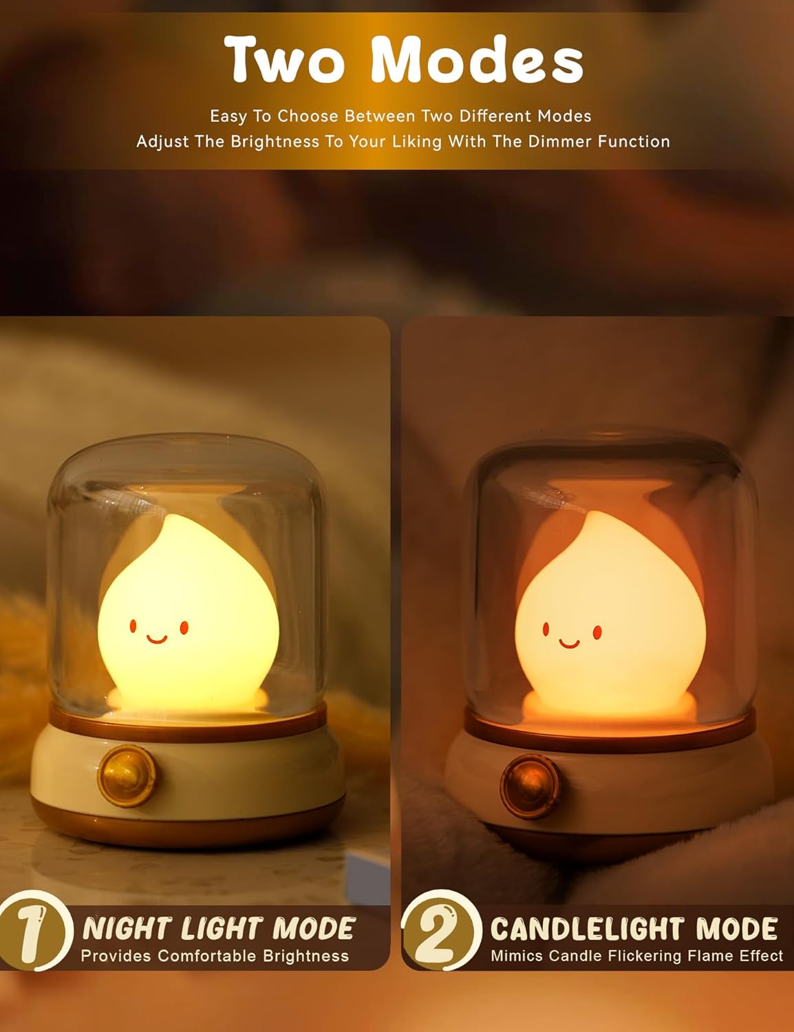Retro Rechargeable Night Light