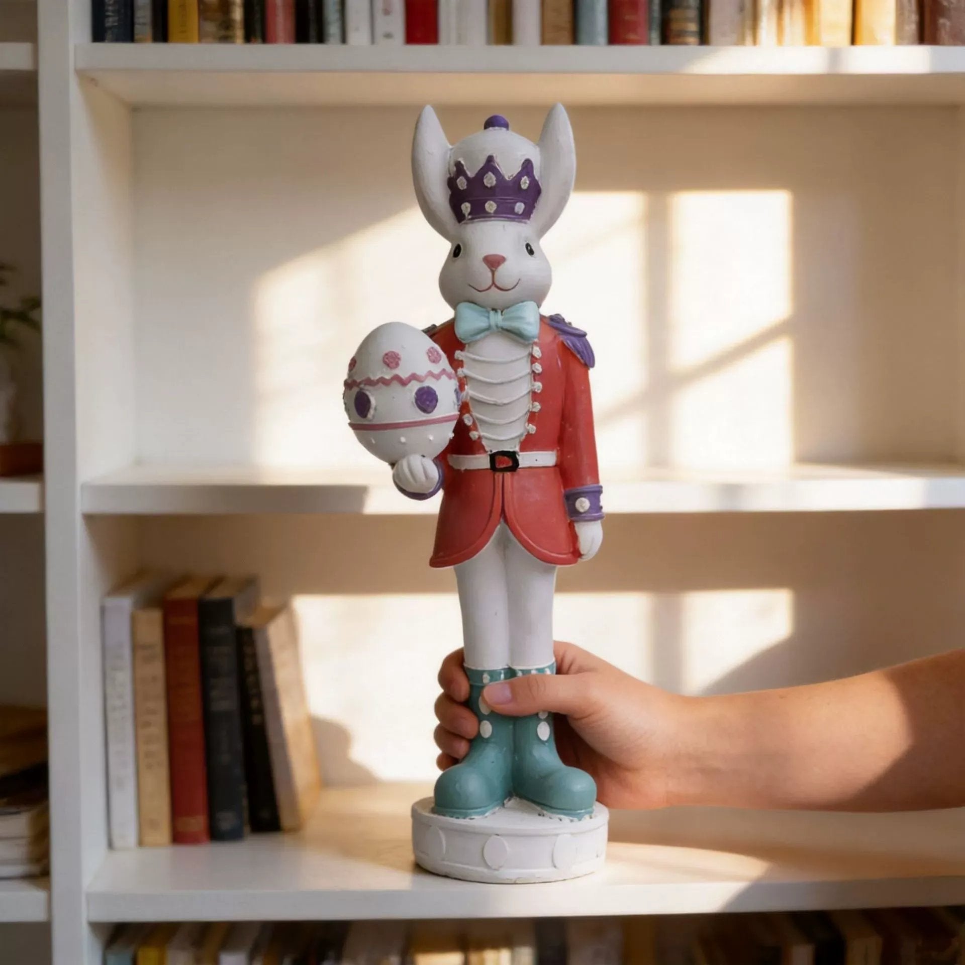 Easter Bunny Nutcracker – A Charming Touch of Spring