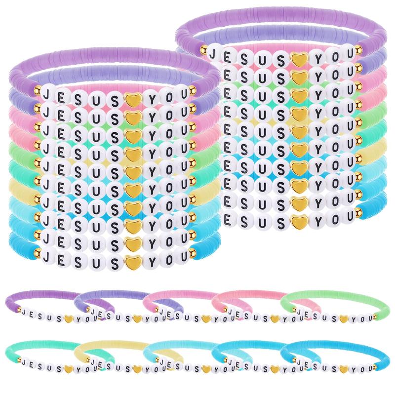 Bracelets « Jésus vous aime » – Cadeaux chrétiens de foi et d'amitié