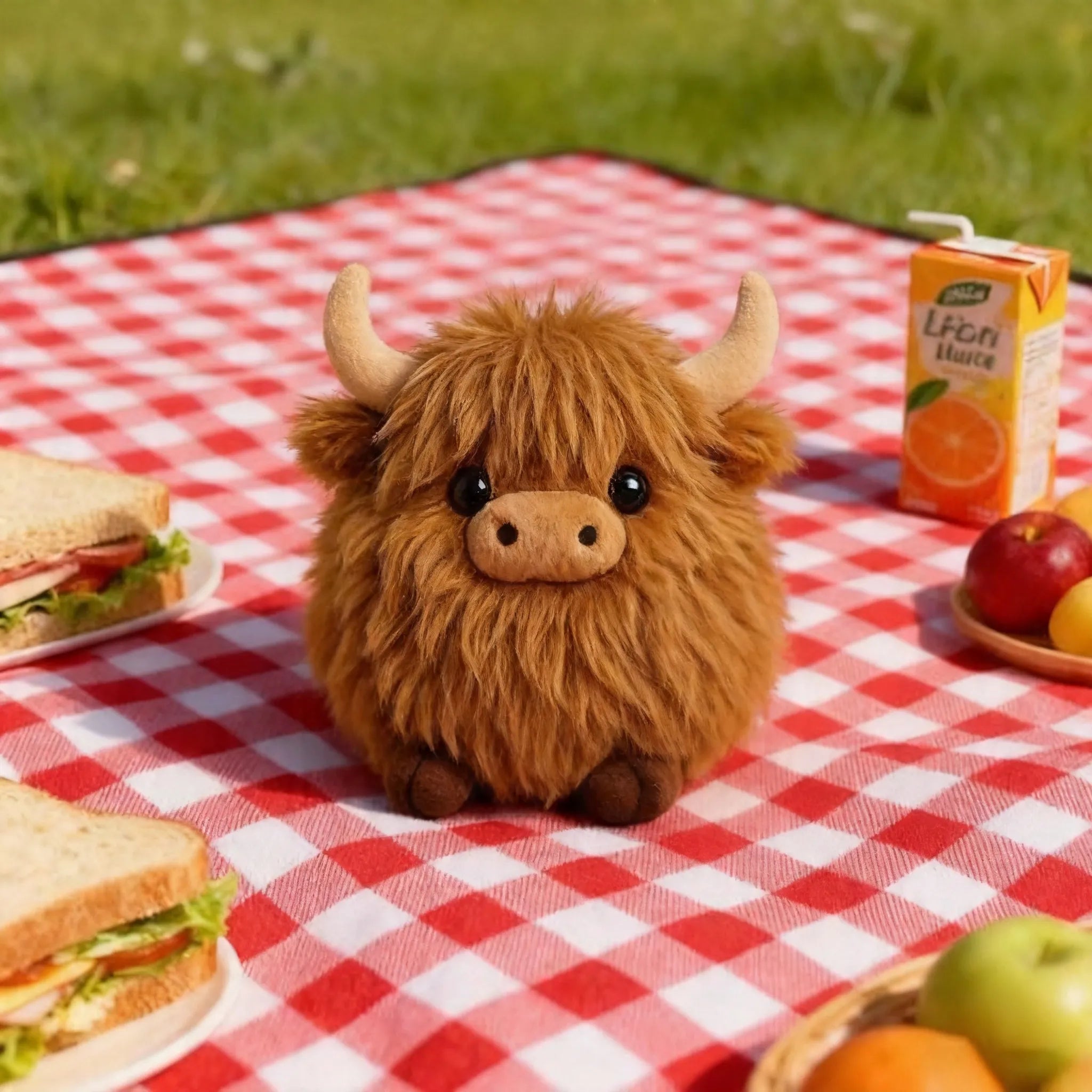 Emotional Support Highland Cow Plush