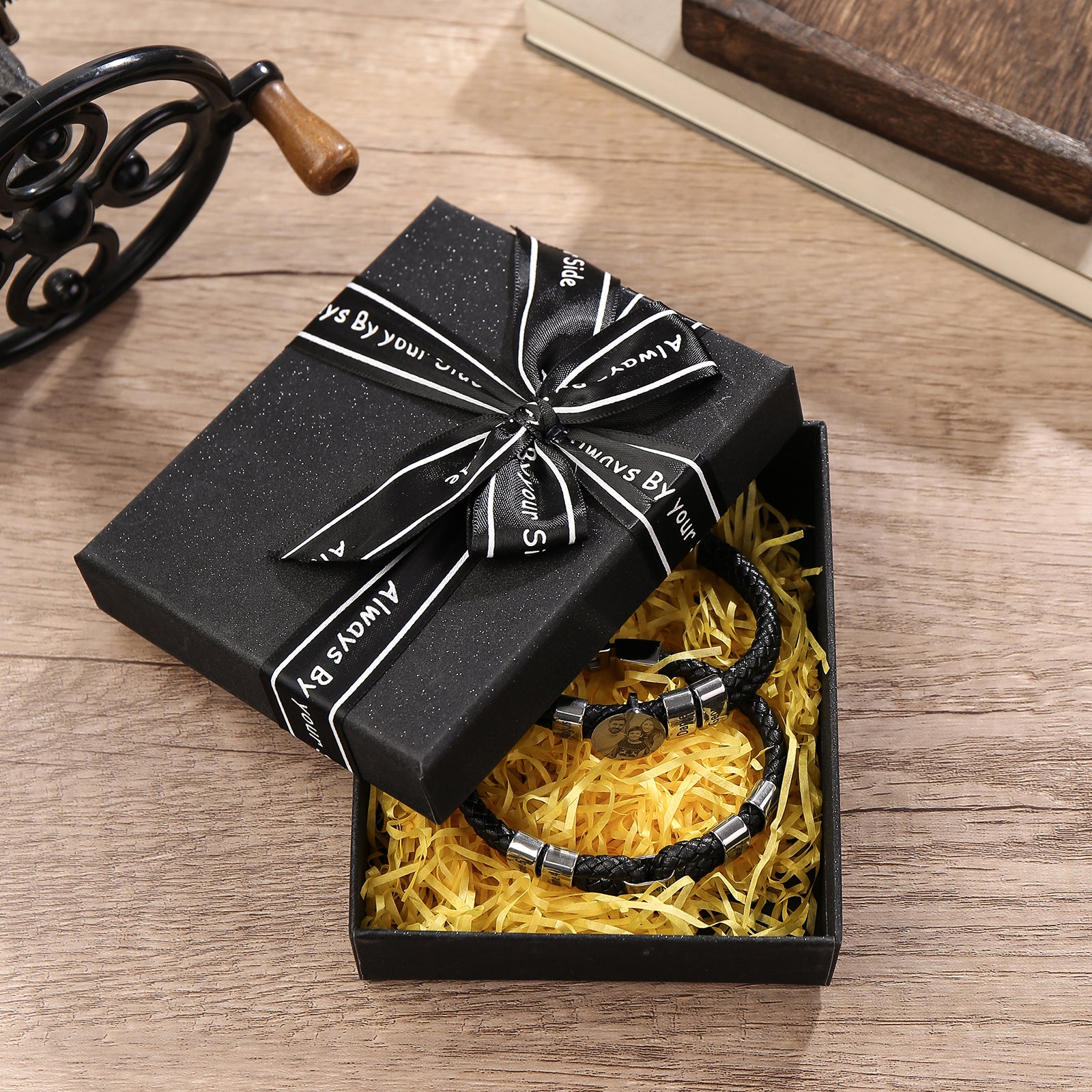 Exquisite Gift Box Black Gift Packaging Jewelry Box