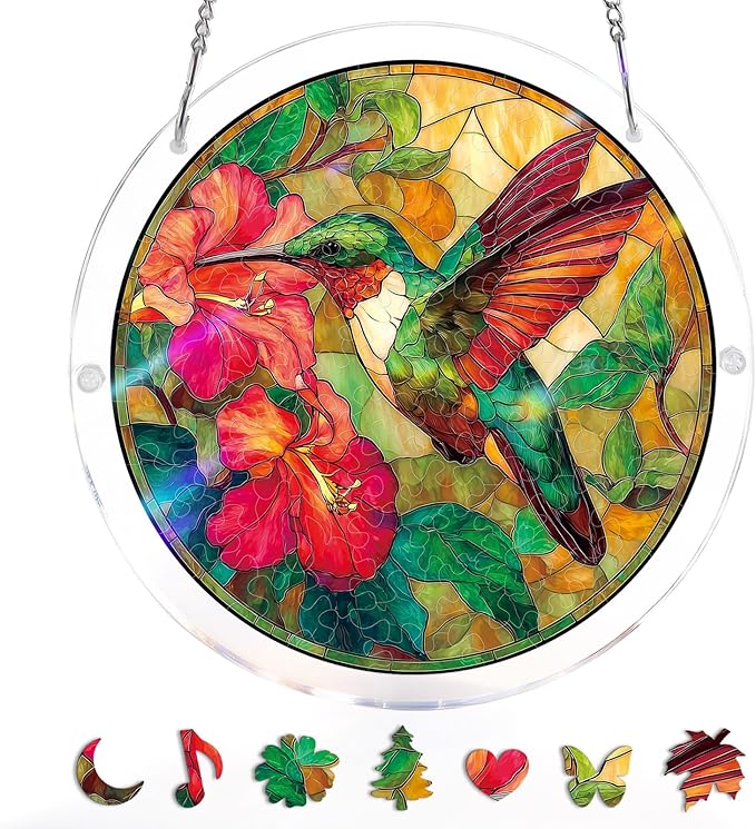 Acrylic Jigsaw Puzzle Suncatcher 80 Pieces