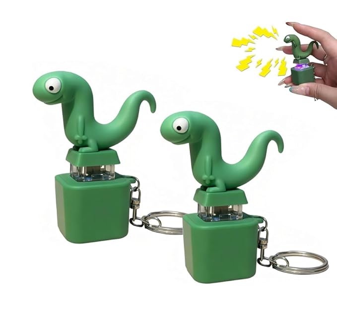Animal Concert Button Keychain - Real Sound & LED Light