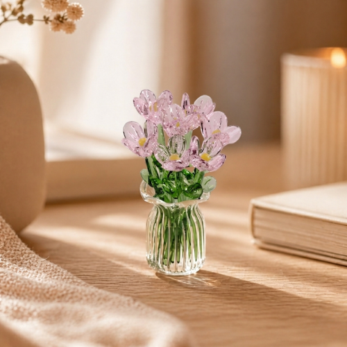 Miniature Forever Flowers | Mini Glass Flower Bouquet Gift