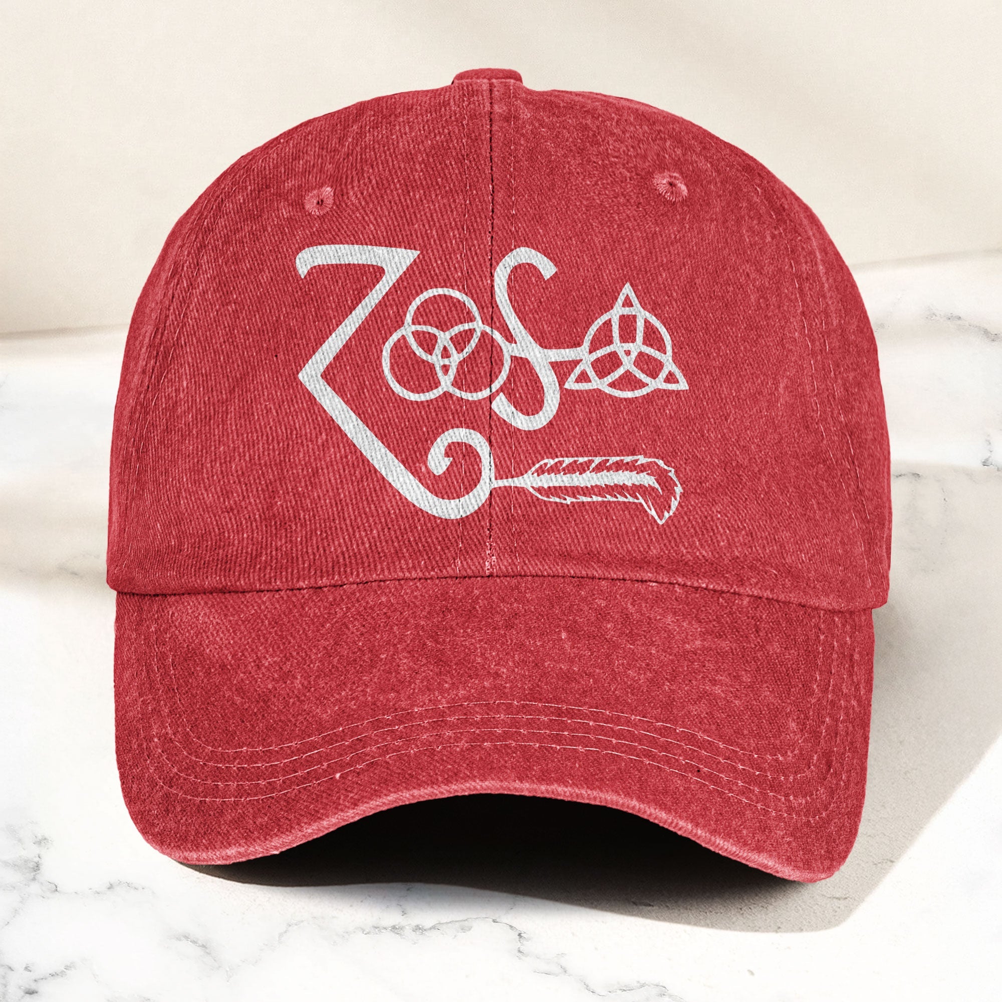 Led Zeppelin Denim Cap – Retro Classic Rock Music Inspired Dad Hat