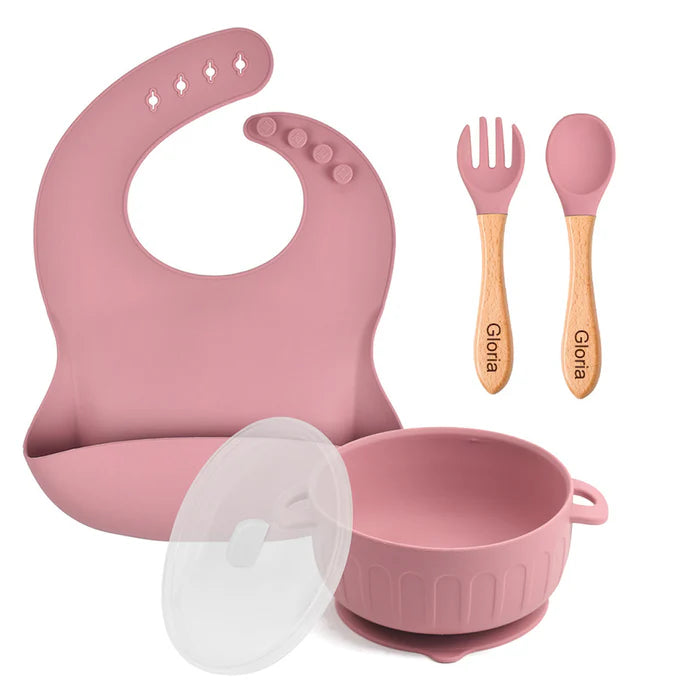 Baby Silicone Feeding Tableware Set
