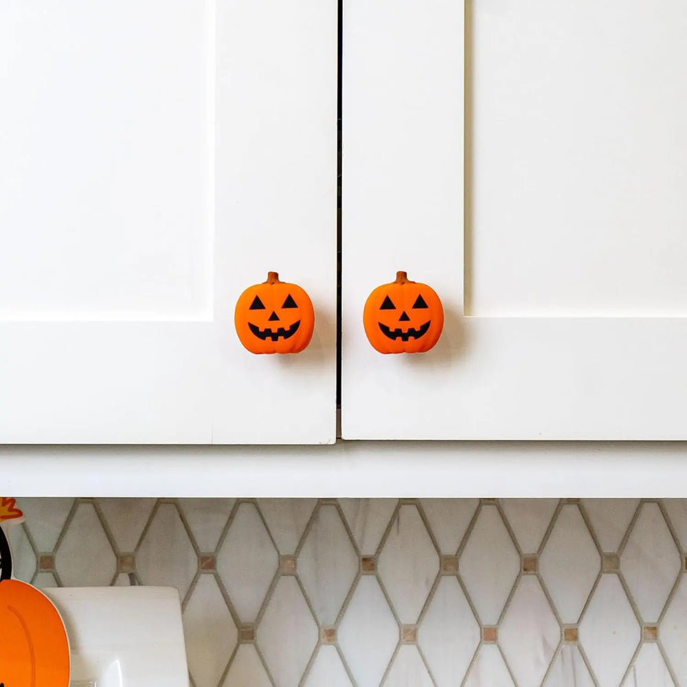 Holiday Decorative Knob Covers  – Pumpkin & Peppermint Sets