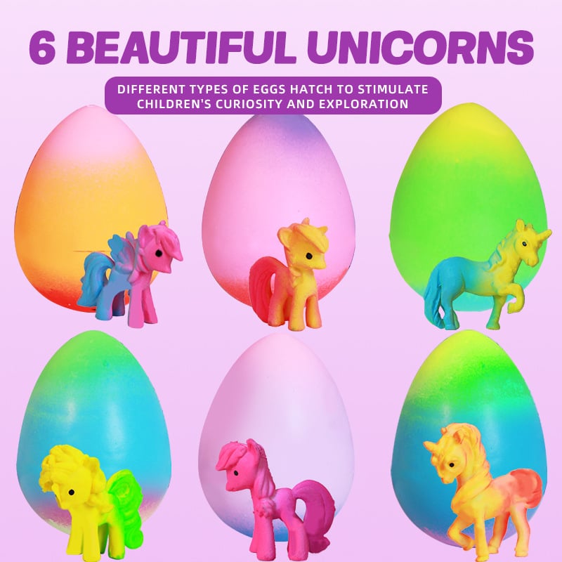 6 œufs de licorne éclosent et grandissent