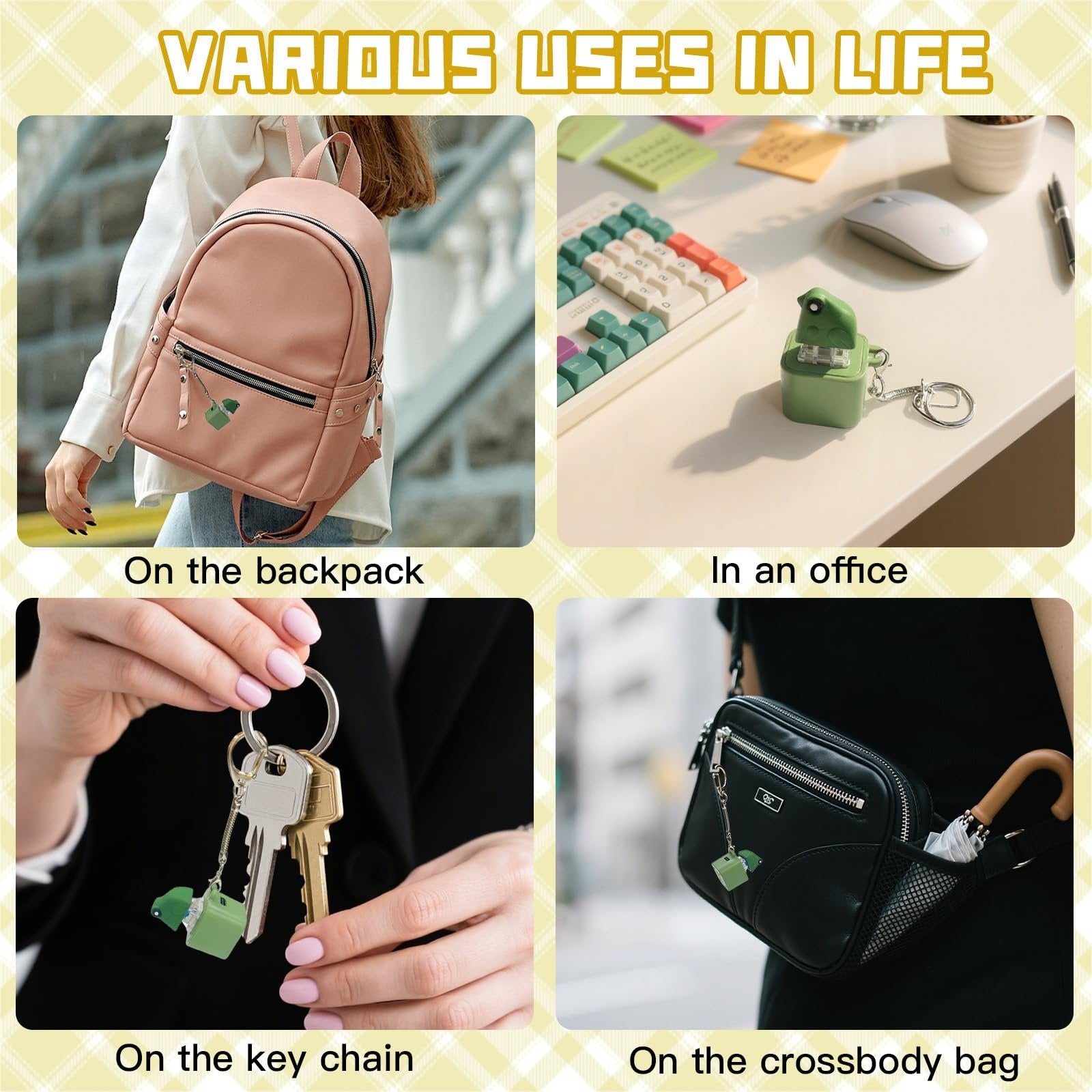 Frog Croaking Keychain – Rechargeable Sound & Light Fidget