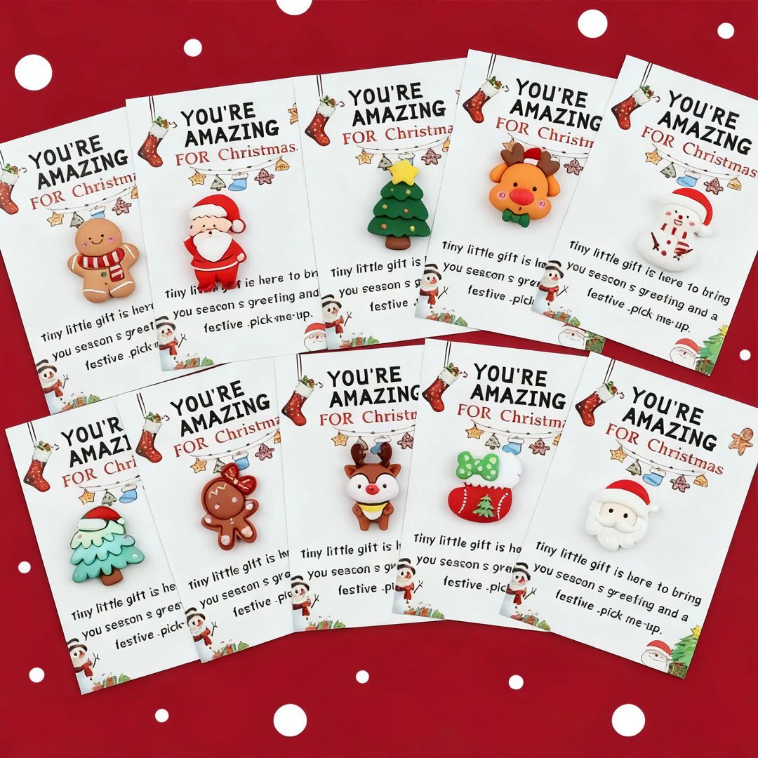 10-Piece Set - Christmas Pocket Emotional Hug