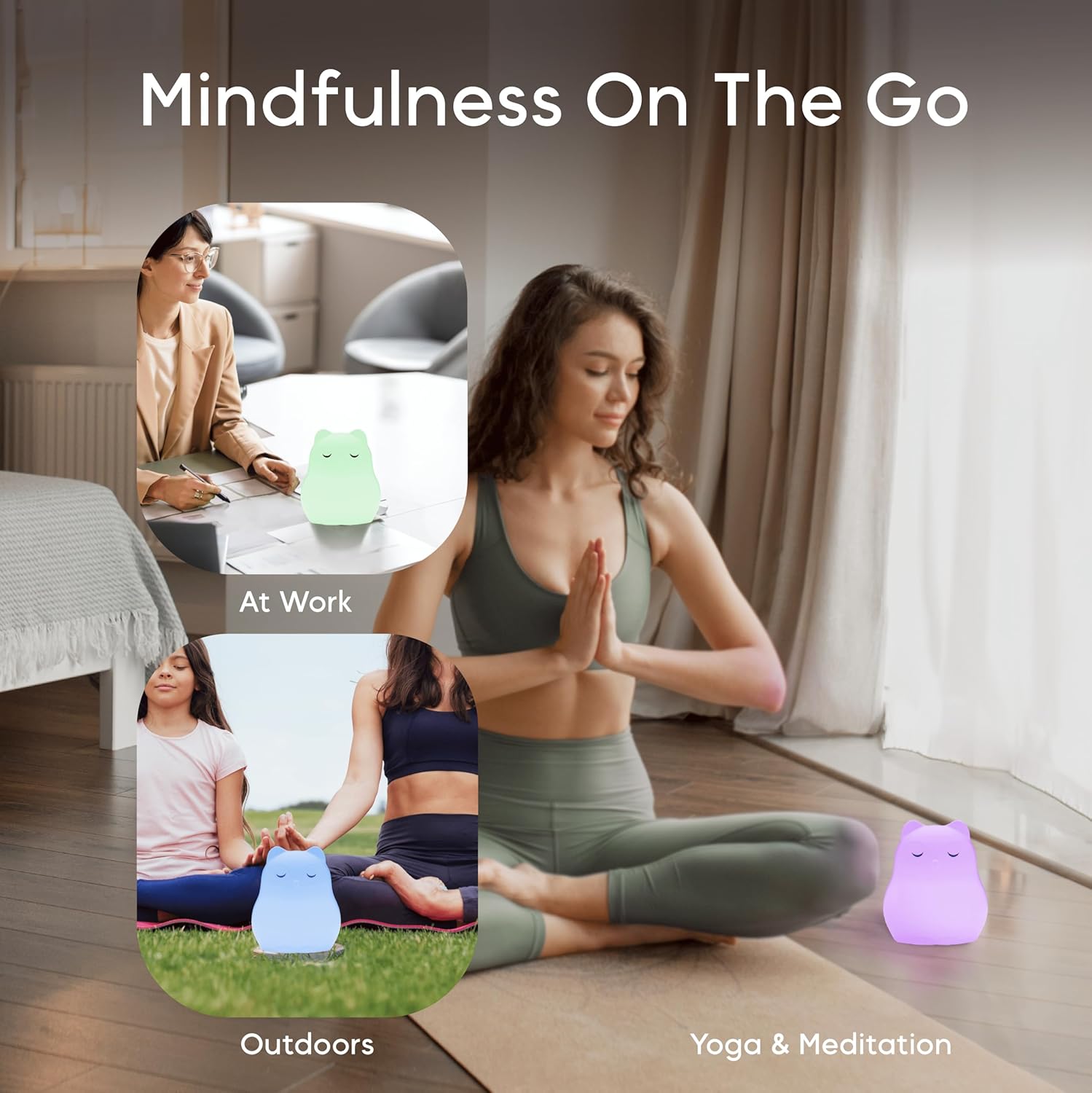 Breathing Pal 'Ted'- Mindfulness Breathing Light