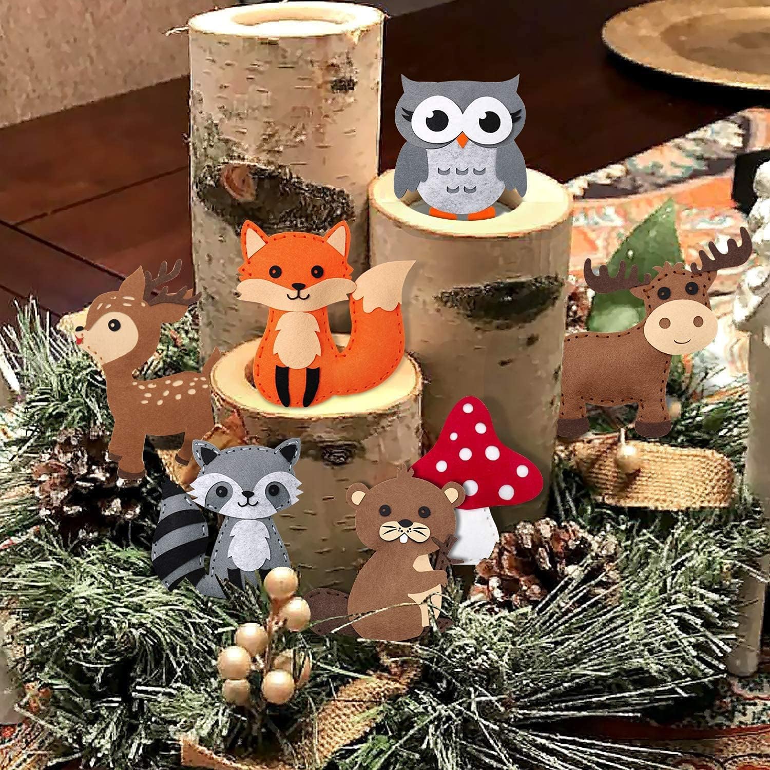 Woodland Animals Craft Kit Kids DIY Crafting