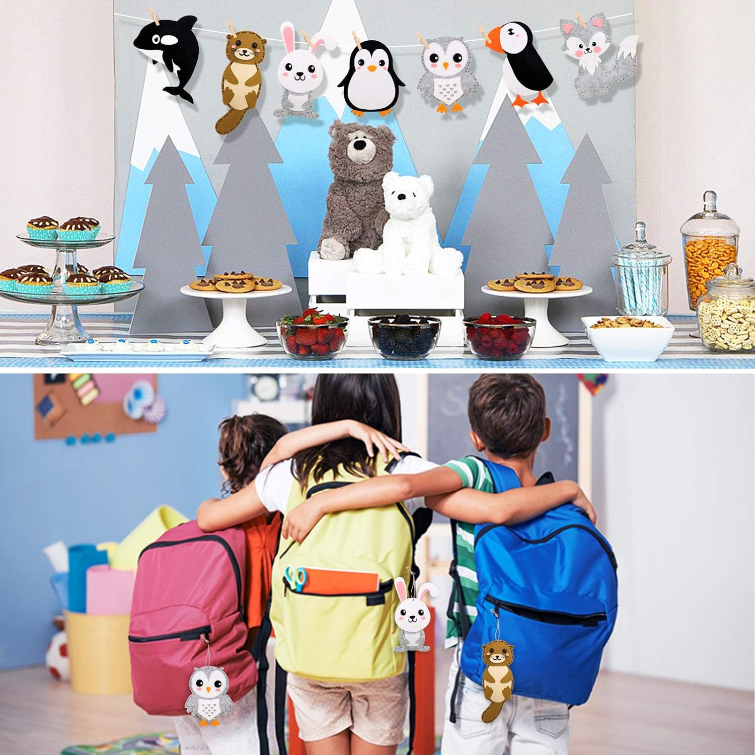 Polar Animals Sewing Kit for Kids