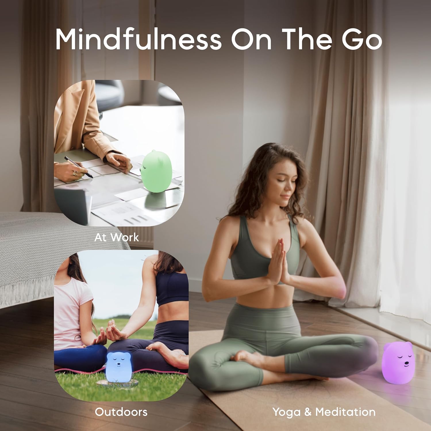 Breathing Pal 'Ted'- Mindfulness Breathing Light