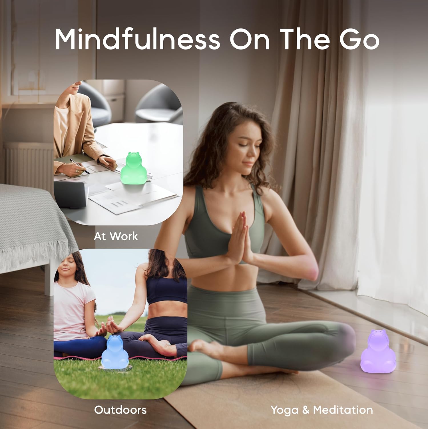 Breathing Pal 'Ted'- Mindfulness Breathing Light