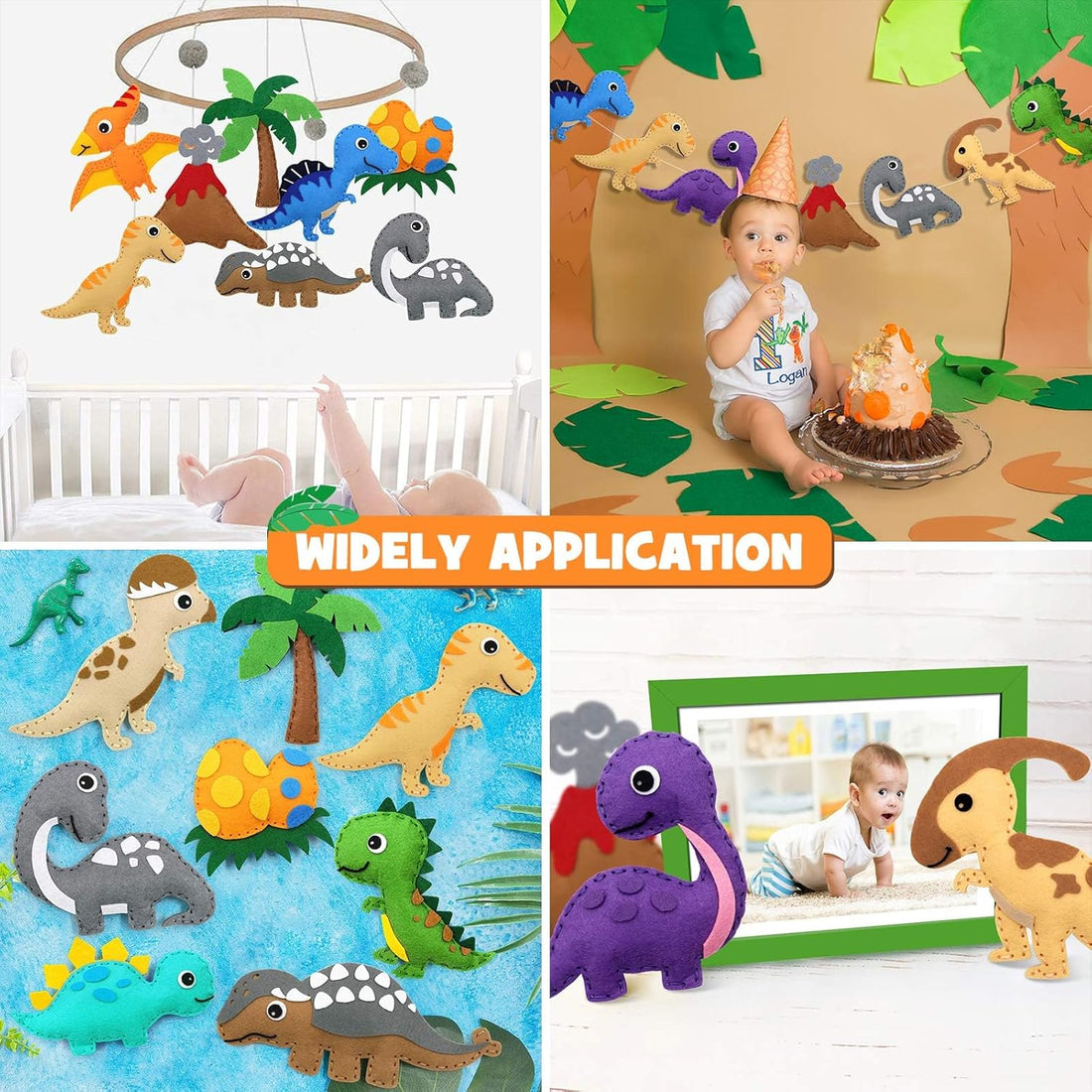 Dinosaur Sewing Craft Kit DIY Kids Craft