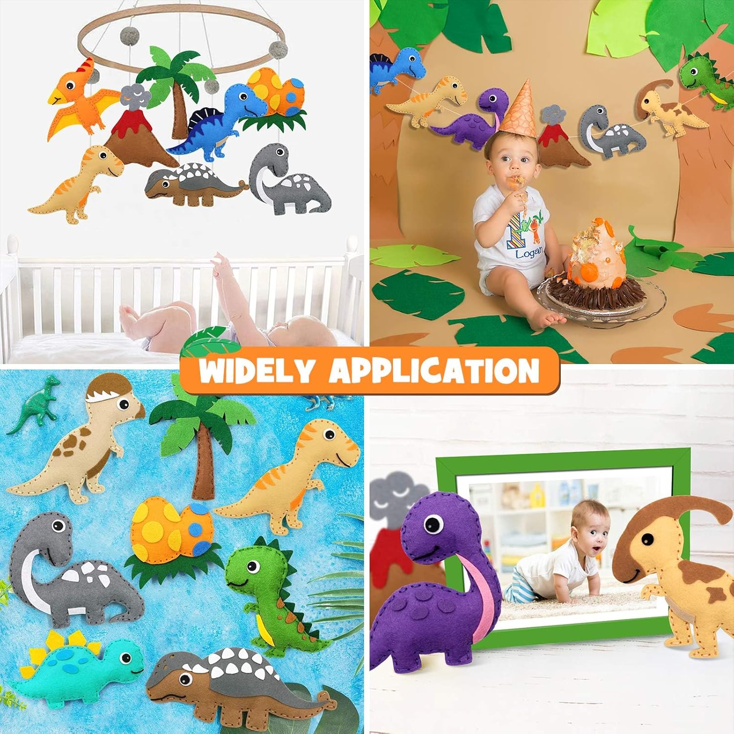 Dinosaur Sewing Craft Kit DIY Kids Craft