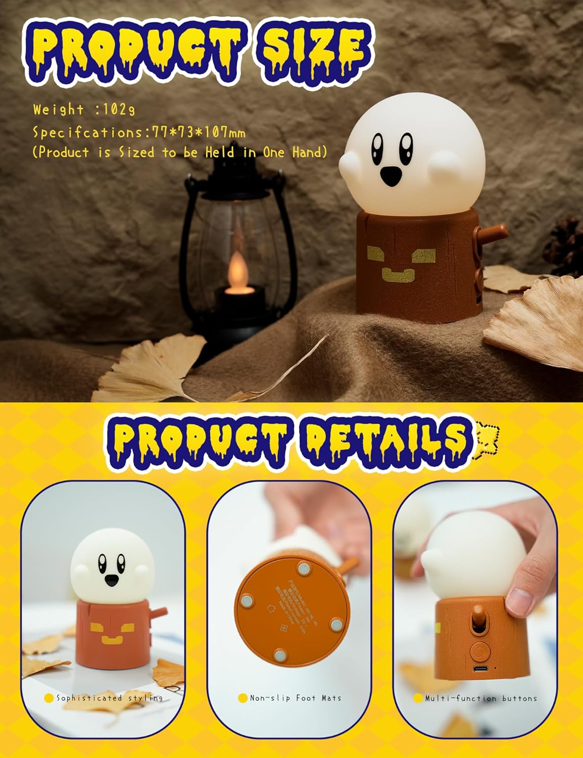 Retro Rechargeable Night Light