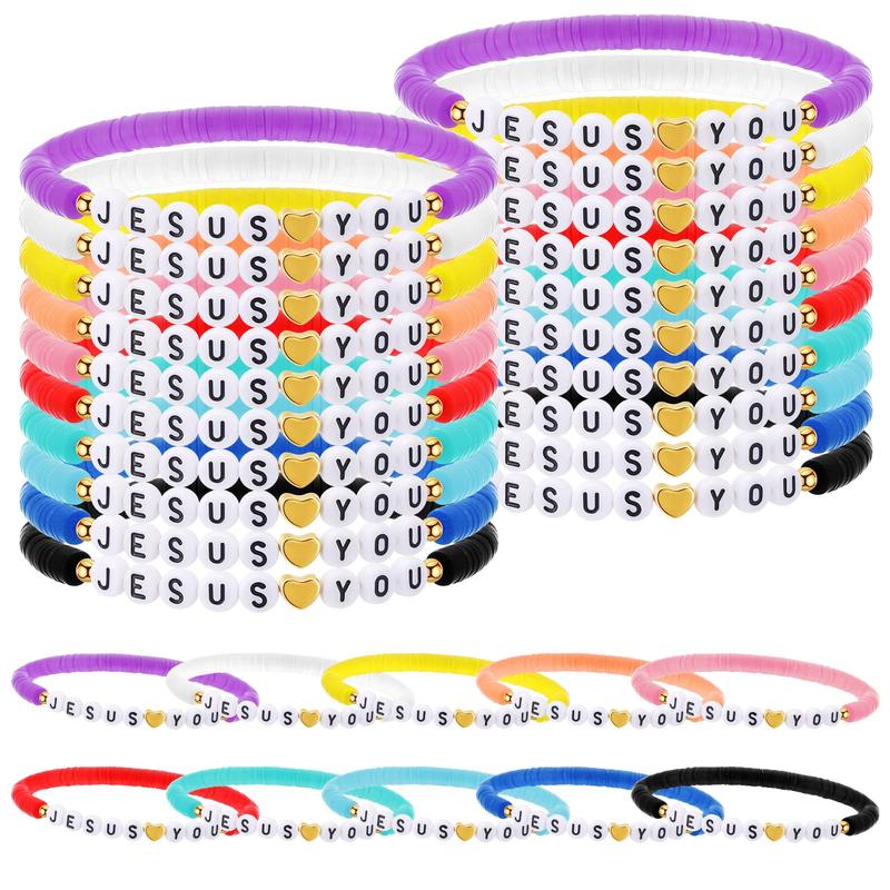 Bracelets « Jésus vous aime » – Cadeaux chrétiens de foi et d'amitié