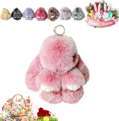 🐰Easter Cute Bunny Plush Keychain