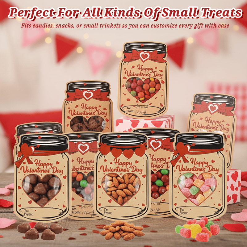 ❤️Valentine's Day Pre-Sale 49% OFF❤️Mason Jar Valentine Cards