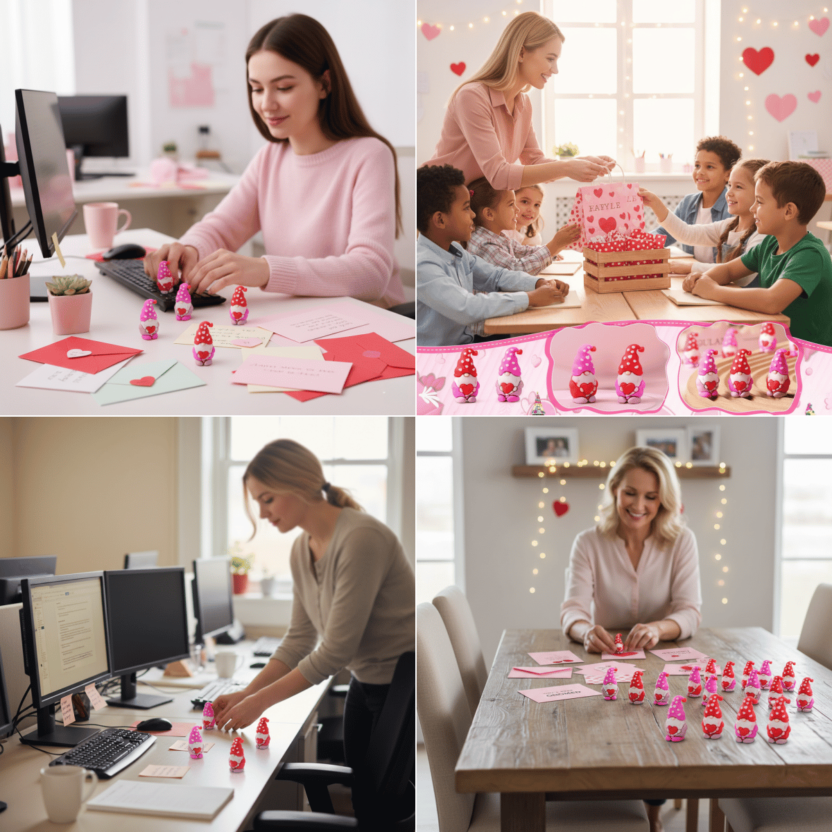 ❤️ Gnomes Cœurs de la Saint-Valentin