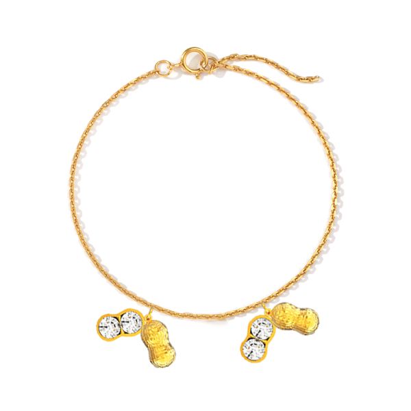 Bracelet Cacahuète Pierre de Naissance