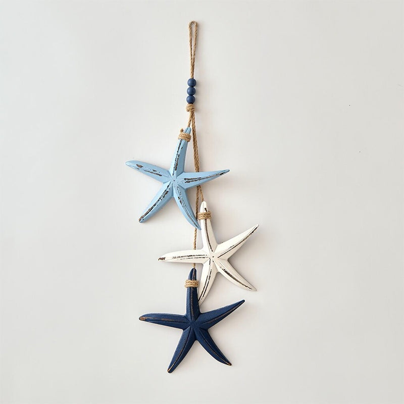Coastal Starfish & Fish Hanging Decor – Ocean Style Home Decoration